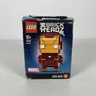 LEGO BRICKHEADZ Iron Man Marvel Super Heroes Set (41590) Brand New (Box Damage)