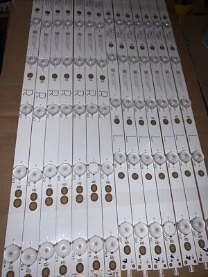 ✅ 14 Barrettes LED PHILIPS - TV 55PUS7272 - Photo 1/4