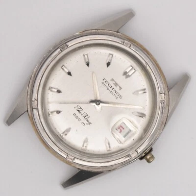 Partial Vintage Technos King 250M Steel Automatic Wristwatch, Salesman's Sample - Image 1 of 4