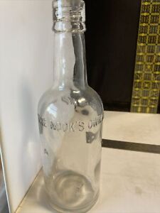Vintage Clear Bottle The Nookâ€™s Own Ale And Stout Harton
