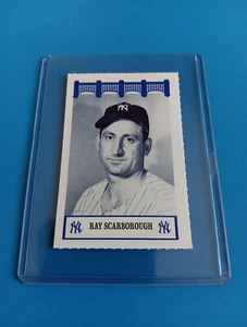 Ray Scarborough The Wiz Yankees Of The 50's - New York Baseball Card SGA AT&T - Picture 1 of 2