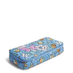 Estuche grande para pastillas de viaje Vera Bradley Wild Prairie organizador nuevo con etiquetas - Imagen 1 de 2