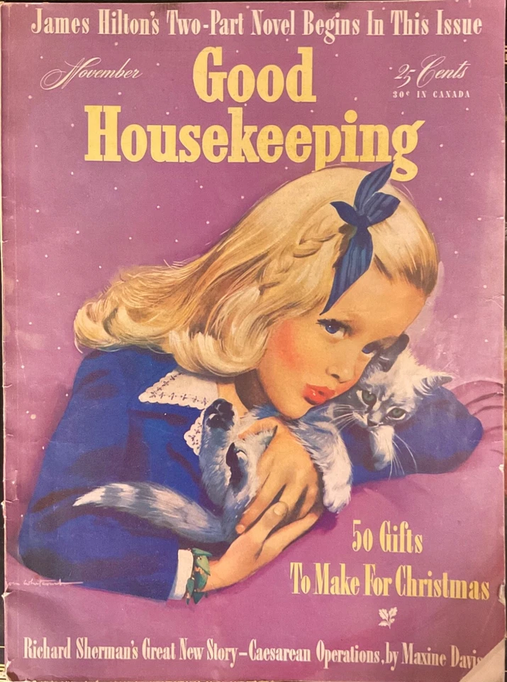 1941 Good Housekeeping November - 50 Gifts To Make For Christmas - Vintage Ads ! - Image 1 of 4