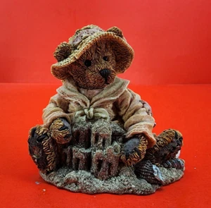 Boyds Bears & Friends Resin Figurine Bailey at the Beach 1993 Edition #5E - Picture 1 of 16