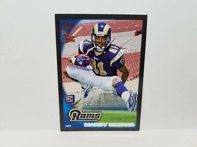 2010 Topps Football Mardy Gilyard #264 Black Border Parallel (42/55) Rookie Card - Image 1 of 4