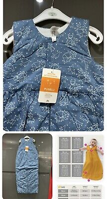 Baby / Toddler Grow Bag Sleeping Bag 1 Tog  Constellation  Size 110cm • 6.99£