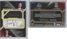 2008-09 UD Black Gold /5 Kevin Love Joe Alexander RPA Rookie Dual Patch Auto RC