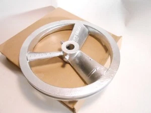 10" Dia Air Compressor Pulley Flywheel fits Tapered Shaft Uses 1/2" Belt - Picture 1 of 1