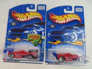 2001 Hot Wheels Collector No. 221 Riley & Scott MK III Red LOT OF 2 - Picture 1 of 4