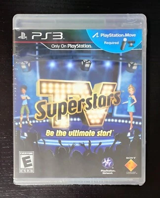 TV SuperStars (Sony PlayStation 3, 2010) BRAND NEW Sealed Game PS3 CIB NIB - Image 1 of 2