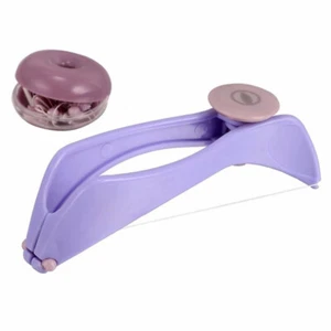 Facial Eyebrow Hair Remover Threading Epilator Defeatherer Spring Makeup Tool e - Picture 1 of 5
