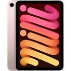 Apple Ipad Mini (6th Gen) 8.3" - Pink 256gb Storage - Wifi + Cellular - Liquid
