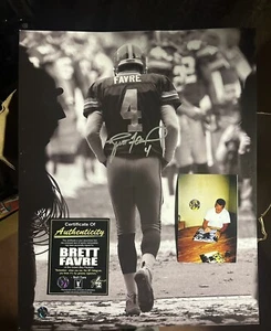 Brett Favre Autograph 16x20 Photo, Favre Holo, Green Bay Packers - Picture 1 of 1