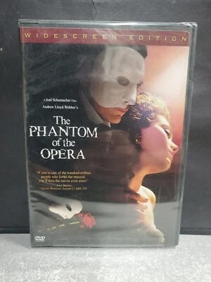Sealed NEW Long Box The Phantom of the Opera DVD Longbox 2004 Widescreen - Image 1 of 2