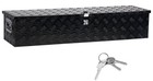 50x14x10 Aluminum Truck Bed Tool Box Lockable w/ Handle Keys Black