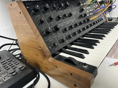 Korg MS-20 MS20 MINI Analog Synth SYNTHESIZER - with Custom Hardwood Sides - Image 1 of 4