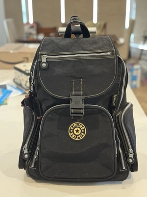 Kipling Wheeled Laptop Backpack Rolling 18” Black Carry On Luggage Bag - Image 1 of 4