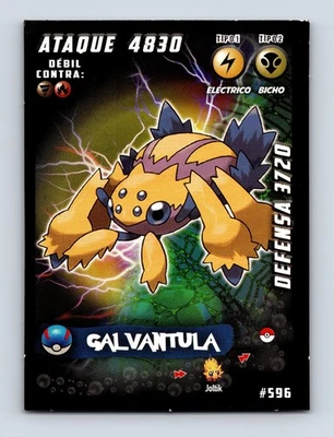 Galvantula 596South America (Peru) Out of Print NM/LP Pokemon Card - Image 1 of 2