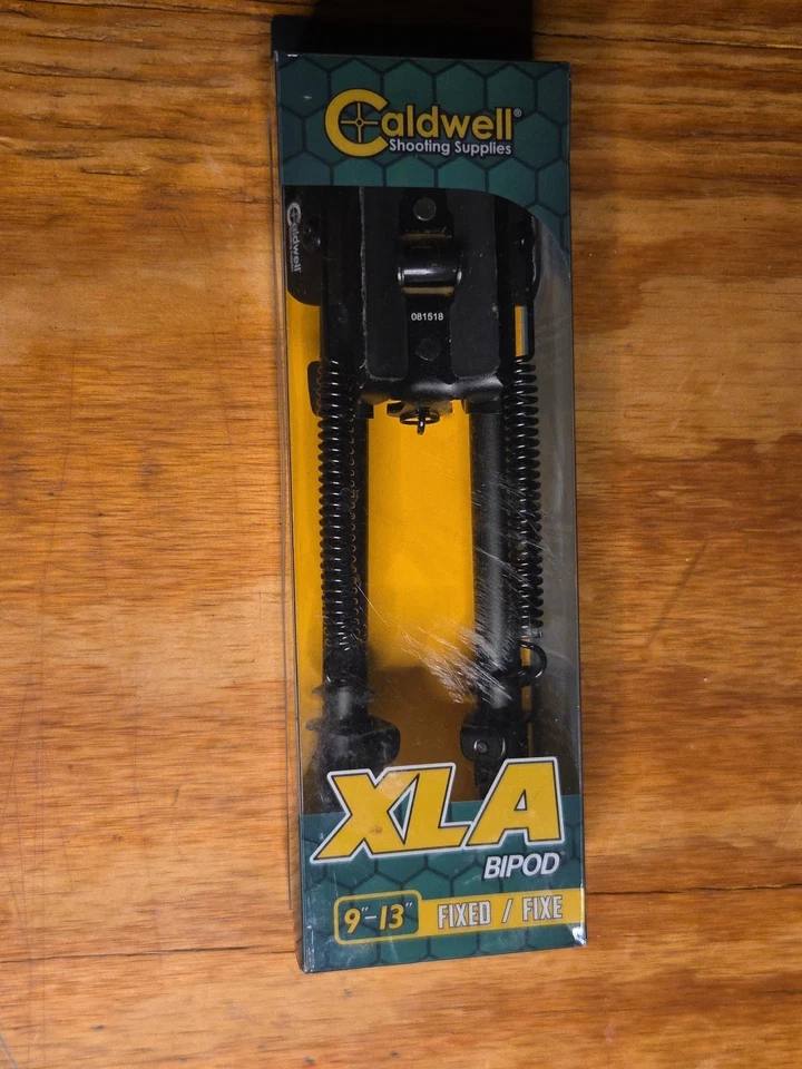 Caldwell Bipod SKU 403215 XLA 9"-13" 固定型号 双脚架 黑色 — 第 1/4 张图片
