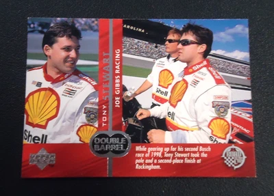 Tony Stewart 1998 UPPER DECK DOUBLE BARREL Card #115 - Image 1 of 2