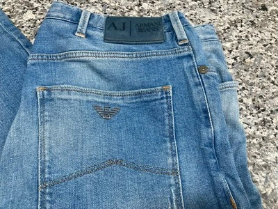 Pantalones de mezclilla ARMANI JEANS J06 ajustados elásticos para hombre talla W29 L32 Foto 1 de 4