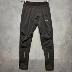 Nike Shield Running Tights Pants Compress Athletic Performance Track Reflective - Picture 1 of 17