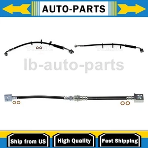 For Ford E-450 Super Duty 2004-2005 Front Rear Set Brake Hose Line 4x - Picture 1 of 12