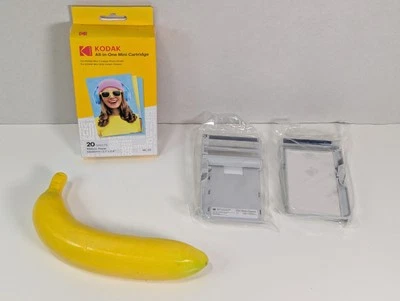 Kodak All-In-One Mini Cartridge 20 Sheets Paper Mini 2 Photo Printer Shot Open - Image 1 of 4
