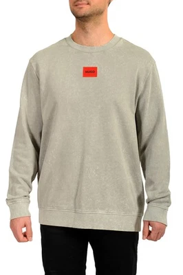 Sudadera Hugo Boss Para Hombre "Dreaty_D222" Gris Mediano Logo Cuello Redondo EE. UU. 2XL IT 56 Foto 1 de 4