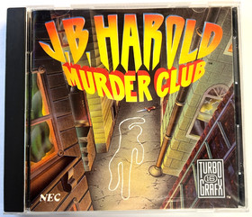 NEC TurboGrafx-16 CD J.B HAROLD MURDER CLUB (1991) ***FAST FREE SHIPPING***