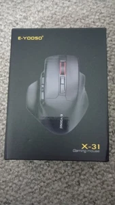 E-YOOSO Large Wireless Mouse, X-31 Large Mouse for Big Hands, 5-Level 4800 DPI, - Afbeelding 1 van 1