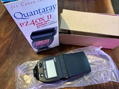 Sunpak Quantaray PZ40X II Power Zoom AutoFlash Shoe Mount for Nikon Cameras NEW - Image 1 of 4