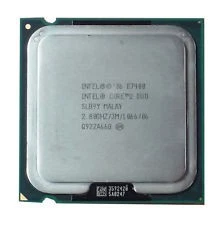 INTEL CORE 2 DUO E7400 2,8 GHz 3M CACHE 1066 FSB LGA 775 - Immagine 1 di 1