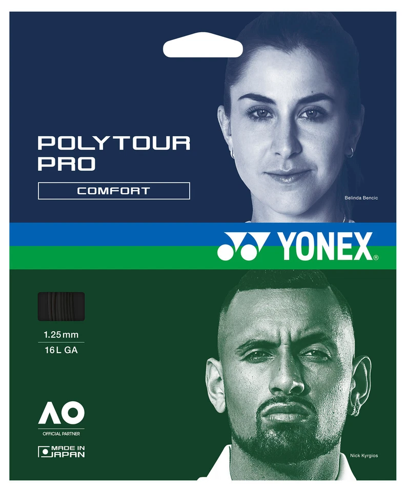 Yonex Poly Tour Pro 16L 1.25mm Tennis Strings Set - Image 1 of 1