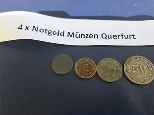 4 x emergency money war money coins Querfurt - Picture 1 of 2