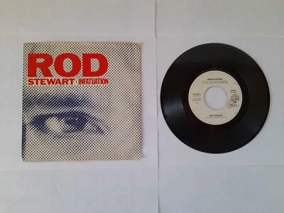 45 giri 7" Rod Stewart "Infatuation/Three time loser" - Immagine 1 di 2