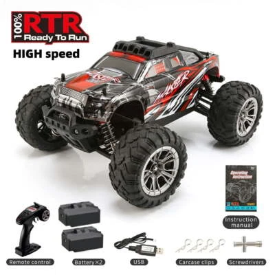 1/16 RCCar, 33km/h High-speed,4WD RC Truck 2.4GOff-Road Vehicle Gift Kids Adults - Image 1 of 4