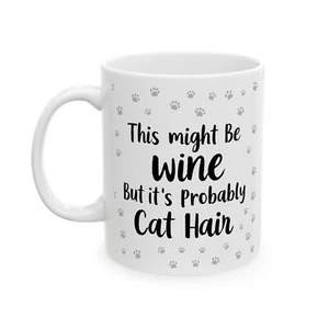 Funny Cat Lover Mug, Pet Owner Gift, Coffee Cup, Cat Mom/Dad Mug, Cat-Themed Mug - Picture 1 of 6