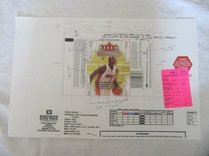 Fleer Genuine 2005 Basketball Card NBA Excel Pack Print Proof Dwyane Wade Miami - Picture 1 of 12