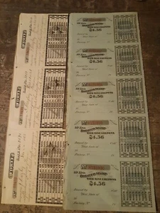 Tobacco tax Recipes $4.56 Plus 45 Gallons One Is 1878 And Other Is 1868... - Picture 1 of 1