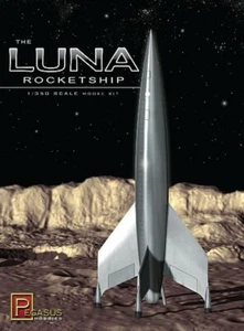 PEGASUS LUNA 1/350 Luna Rocketship Model Kit PGS9110-NEW - Picture 1 of 1
