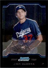 2004 Bowman Chrome Javy Guerra 100 Baseball Cards #BDP81