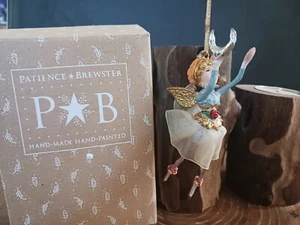 Patience Brewster P☆B - MINI Moon & Star Fairy Krinkles Ornament 5" (31014) - Picture 1 of 9