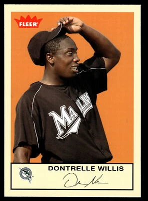 2005 Fleer Tradition #285 Dontrelle Willis Florida Marlins - Image 1 of 2