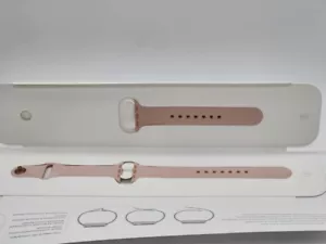 Apple Watch Sportband pink mit Edelstahl Pin 38mm - Bild 1 von 3