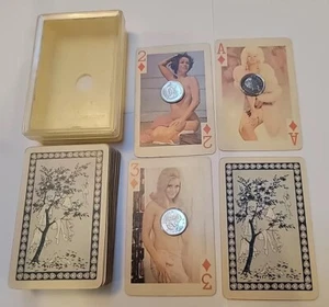 Vintage 52 Art Studies Pin-Up Girlie Playing Cards. C01 - Imagen 1 de 3