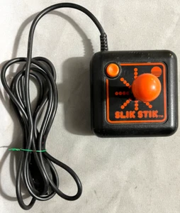 Vintage Commodore/Atari SLIK-Stik Joystick Suncom used,tested hand-held/tabletop - Picture 1 of 7