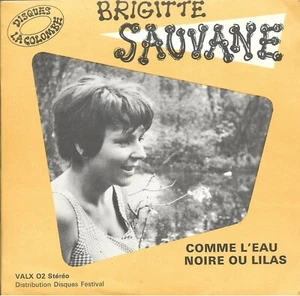 SP 45 RPM (7") Brigitte Sauvane " Comme l'eau " - Picture 1 of 4