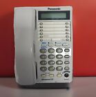 Panasonic KX-TS208W Home Phone: White 2-line Telephone + Cords & Wall Mount