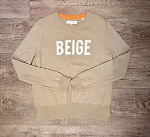 Chinti & Parker Tan ‘Beige’ Wool & Cashmere Blend Sweater XS EUC! - Picture 1 of 8